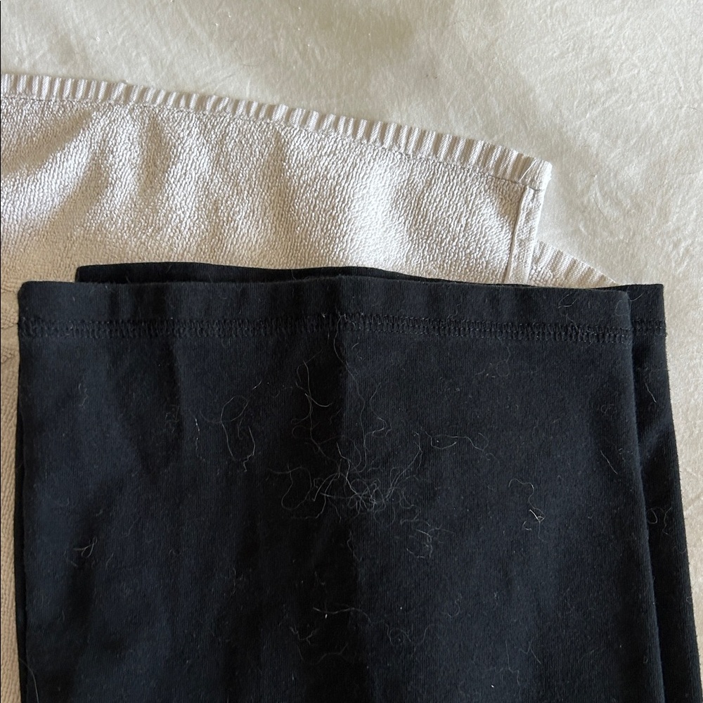 Victoria's Secret Black Leggings with Tie-Dye Detail - Picture 3 of 4